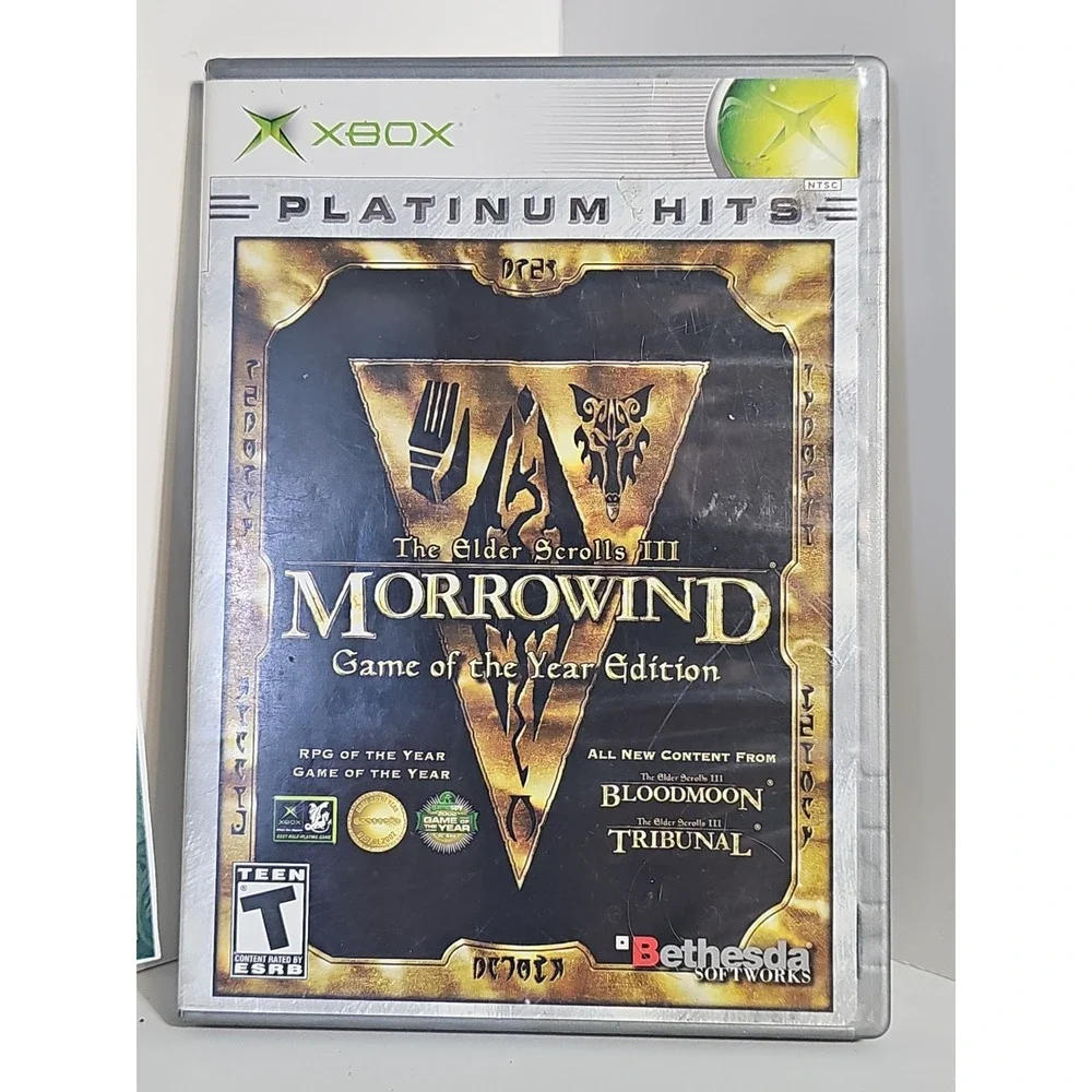 Elder Scrolls III: Morrowind -- Game of the Year Edition (Microsoft Xbox, 2003)